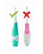 Змінні насадки на електричну дитячу зубну щітку Brush-Baby BabySonic 1-3 (Ірландія), 4 шт НФ-00000361 фото 3