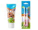 Акционный набор зубная паста Brush baby 0-3 года, 50 мл + Детская зубная щетка Brush Baby First Brush 0-1 НФ-00000951 фото 1