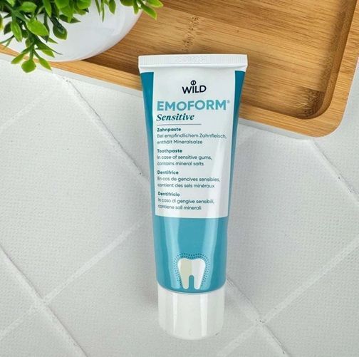 Зубна паста для чутливих зубів Emoform Sensitive Dr. Wild (Швейцарія), 75 мл НФ-00000201 фото