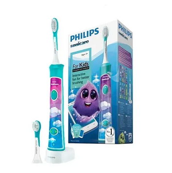 Электрическая детская зубная щетка с футляром PHILIPS Sonicare HX6322/04 (Нидерланды), от 3 лет НФ-00000910 фото