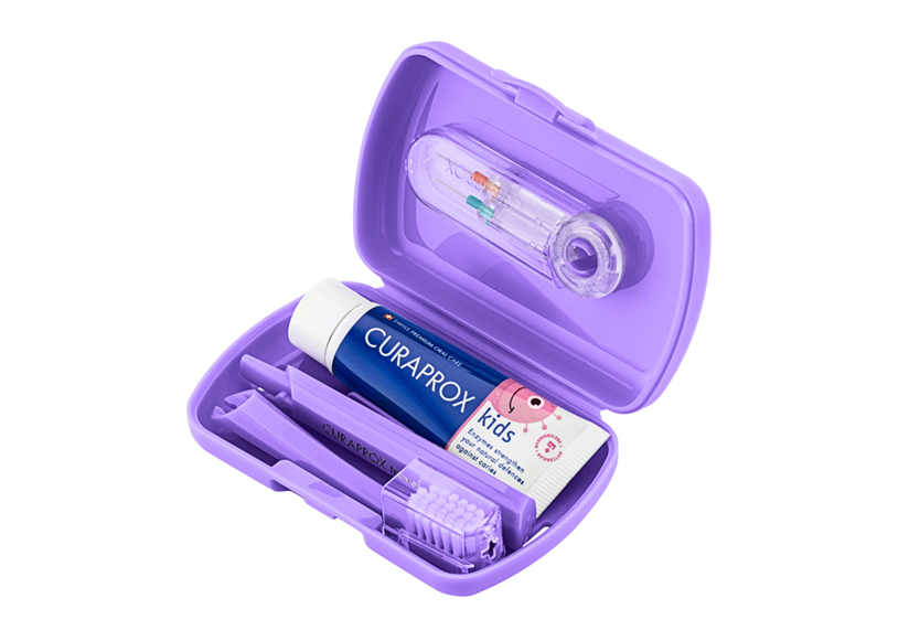 Дорожный набор детский Curaprox Kids Travel Set (Швейцария) НФ-00000801 фото