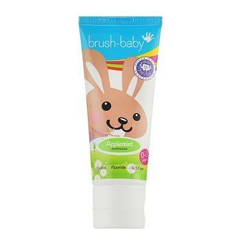 Детская зубная паста Brush baby Мятное яблоко (Ирландия), с фтором, 0-3 года, 50 мл НФ-00000216 фото