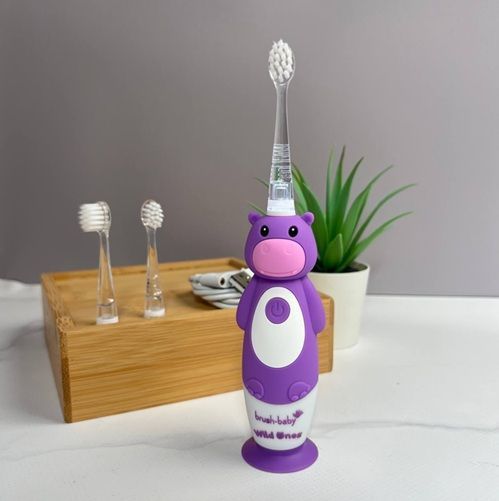 Електрична дитяча зубна щітка Brush-Baby WildOnes Sonic Toothbrush (Ірландія), 0-10 років НФ-00000246 фото