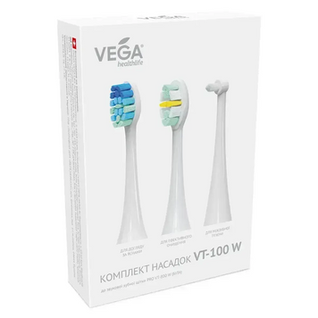 Насадка Vega VT-100B для звуковой зубной щетки Vega VT-800 (КНР) НФ-00000817 фото