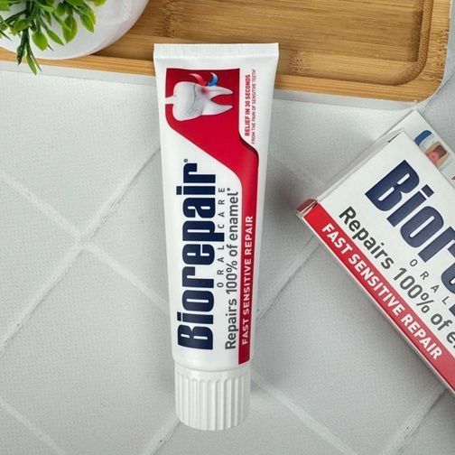 Зубная паста Biorepair Быстрое лишение чувствительности Sensitive (Италия), 75 мл НФ-00000760 фото