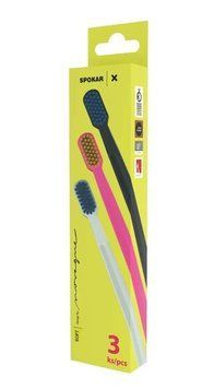 Набор зубных щеток Spokar 3429 X soft (Чехия), 3шт НФ-00000556 фото