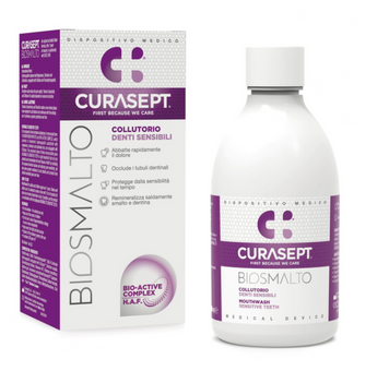 Ополаскиватель для чувствительных зубов Curasept Sensitive Teeth (Италия) 300 мл НФ-00000683 фото