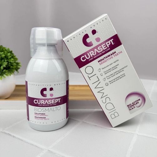 Ополаскиватель для чувствительных зубов Curasept Sensitive Teeth (Италия) 300 мл НФ-00000683 фото