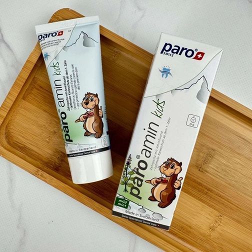 Детская зубная паста на основе аминофторида paro&reg; amin kids(Швейцария), 75 мл НФ-00000172 фото