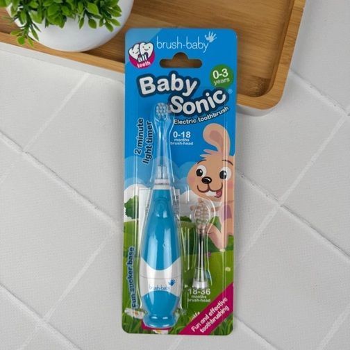 Электрическая детская зубная щетка Brush baby BabySonic (Ирландия), 0-3 года НФ-00000238 фото