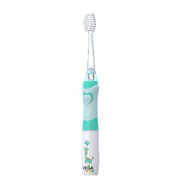 Электрическая детская звуковая зубная щетка Vega Kids VK-400B LIGHT-UP (КНР) НФ-00000227 фото