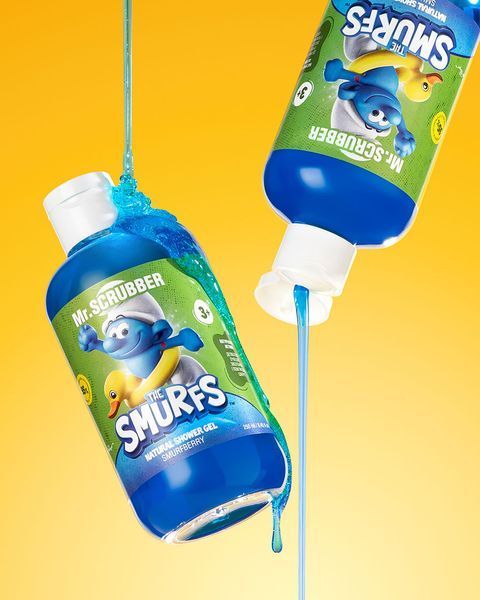 Гель для душу Smurfberry The Smurfs Mr. SCRUBBER (Україна), 250 мл НФ-00000972 фото
