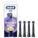 Змінні насадки на електричну зубну щітку Oral-B iO Radiant White (Німеччина), 4 шт, чорні НФ-00000858 фото 1