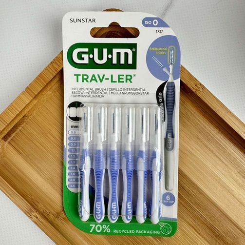 Набор межзубных ершиков Gum Trav-Ler (Испания), 6 штук НФ-00000041 фото