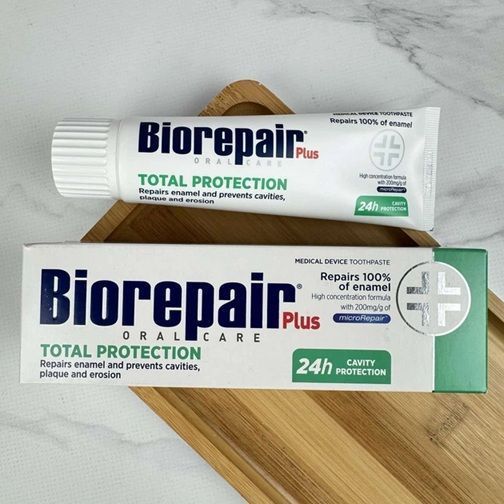 Зубна паста Biorepair Oral Care Protection Професійний захист та відновлення (Італія), 75 мл НФ-00000336 фото