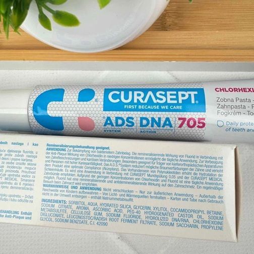 Зубная паста с хлоргексидином Curasept ADS 705 (Италия), 75 мл НФ-00000797 фото