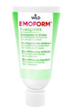 Детская зубная паста Dr. Wild Emoform Youngstars (Швейцария), 6-12 лет, 3 мл НФ-00000542 фото