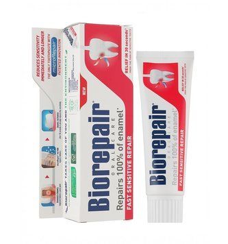 Зубная паста Biorepair Быстрое лишение чувствительности (Италия), 75 мл НФ-00000419 фото