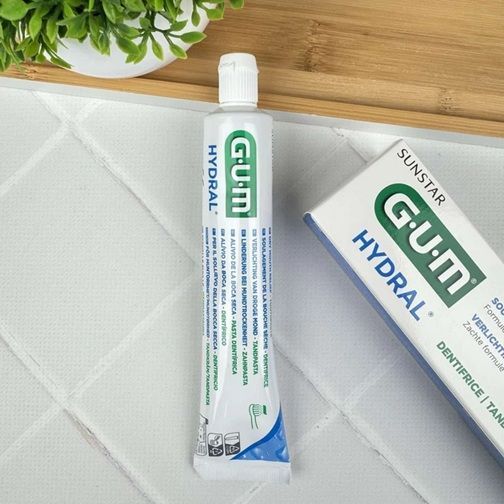 Зубна паста для полегшення симптомів сухості ротової порожнини Gum Hydral (Іспанія), 75 мл НФ-00000513 фото