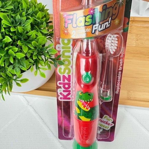 Электрическая детская зубная щетка Brush-Baby KidzSonic (Ирландия), 3+ года НФ-00000239 фото