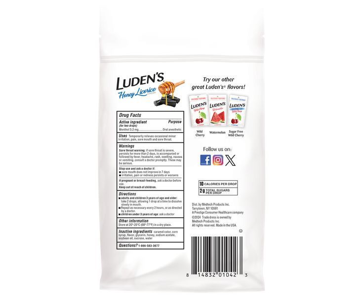 Льодяники Luden`s (США) 25 шт НФ-00000899 фото