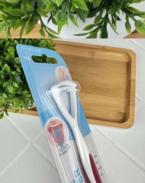 Скребок для языка Gum Tongue Cleaner (Испания) НФ-00000129 фото
