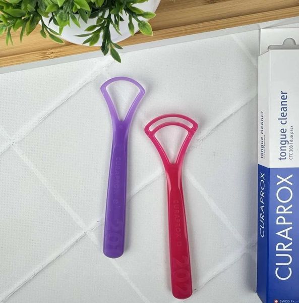 Набір скребків для язика Curaprox CTC 203 (Швейцарія) НФ-00000678 фото