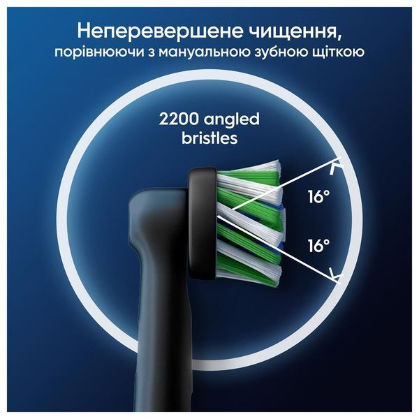 Сменные насадки на электрическую зубную щетку Oral-B Cross Action EB50BRX (Германия), 4 шт НФ-00000614 фото