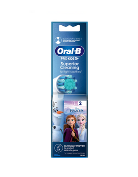 Змінні насадки на електричну дитячу зубну щітку Oral-B Kids Крижане серце 3+ (Німеччина), 4 шт НФ-00000610 фото