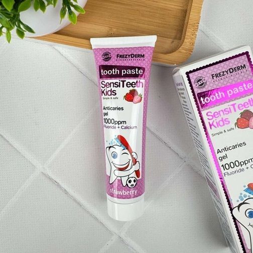 Зубна паста FrezyDerm SENSITEETH KIDS (Греція), 6+ років, 50 мл НФ-00000348 фото