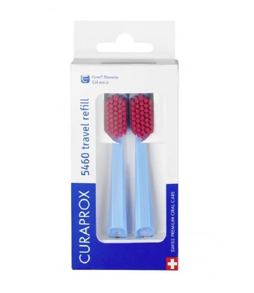Запасные щетки для дорожного набора Curaprox 5460 Travel Refill (Швейцария) НФ-00000722 фото