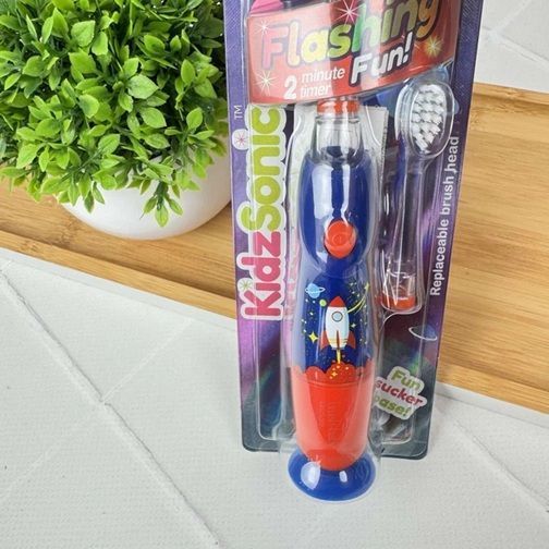 Електрична дитяча зубна щітка Brush-Baby KidzSonic (Ірландія), 3+ роки НФ-00000241 фото
