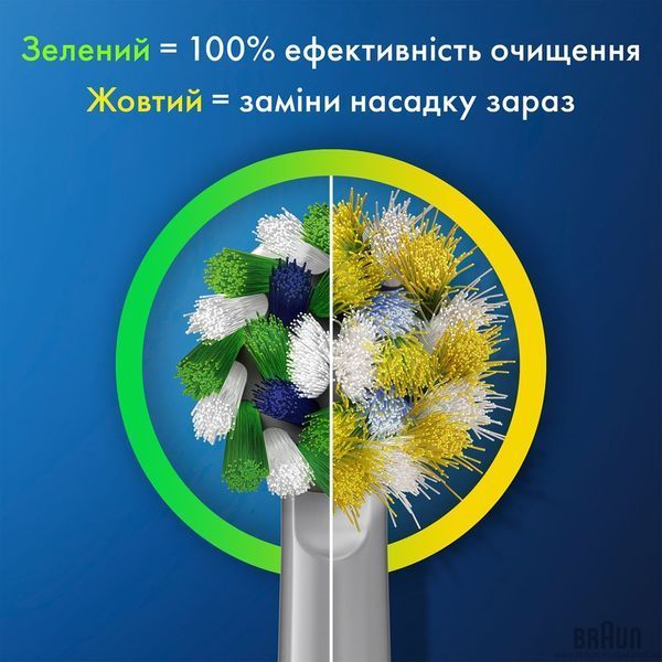Электрическая зубная щетка с футляром Braun Oral-B Pro Series 1 CrossAction Blue (D305.513.3) (Германия) НФ-00000893 фото