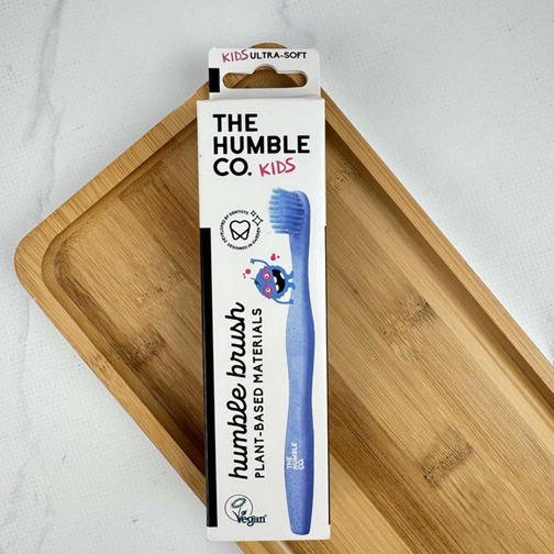 Детская зубная щетка из пшеничного крахмала The Humble (Швеция), 2-8 лет НФ-00000733 фото