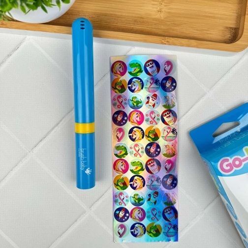 Електрична дитяча зубна щітка Brush-Baby Go-Kidz (Ірландія), 3-6 років НФ-00000251 фото