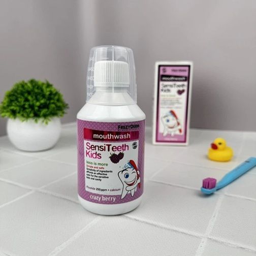 Ополаскиватель детский FrezyDerm Sensiteeth Kids Mouthwash, 250 мл НФ-00000413 фото
