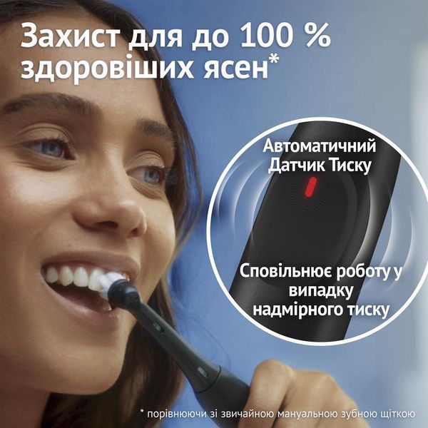 Электрическая зубная щетка Braun Oral-B iO Series 2 типа 3770 Night Black + дорожный чехол (Германия) НФ-00000863 фото