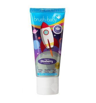 Детская зубная паста Brush-baby (Ирландия), с фтором, от 3 лет, 50 мл НФ-00000074 фото