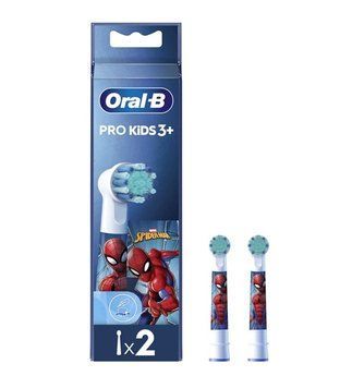 Змінні насадки на електричну дитячу зубну щітку Oral-B Kids Людина-павук 3+ (Німеччина), 2 шт. НФ-00001149 фото