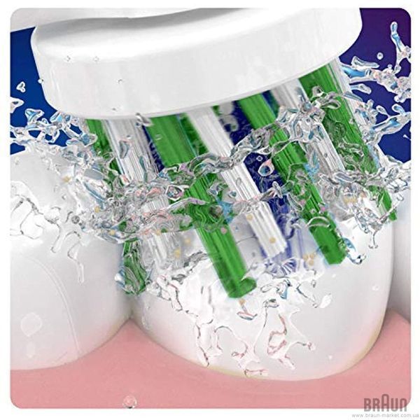 Змінні насадки на електричну зубну щітку Oral-B Cross Action Clean Maximiser EB50RB (Німеччина), 4 шт НФ-00000611 фото