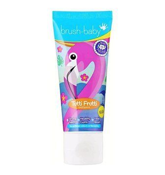 Детская зубная паста Brush-baby (Ирландия), с фтором, от 3 лет, 50 мл НФ-00000217 фото