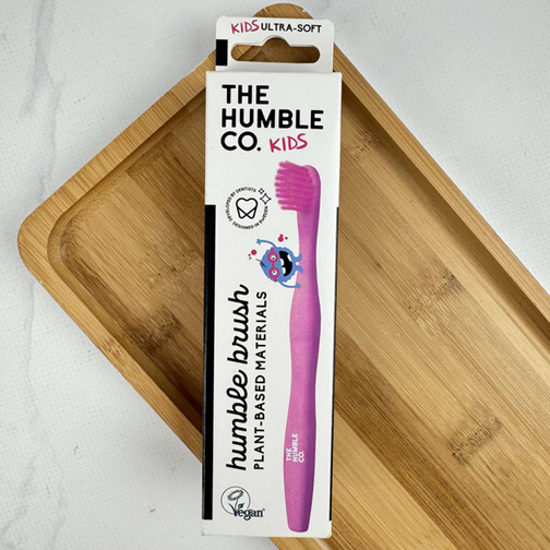 Детская зубная щетка из пшеничного крахмала The Humble (Швеция), 2-8 лет НФ-00000734 фото
