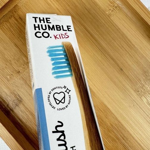 Дитяча зубна щітка The Humble (Швеція), бамбукова, ультра м&rsquo;яка, 2-6 років НФ-00000085 фото
