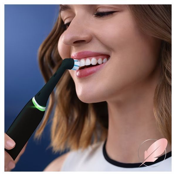 Змінні насадки на електричну зубну щітку Oral-B iO Gentle Care, чорні (Німеччина), 4 шт НФ-00001235 фото