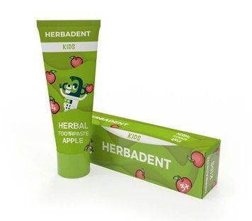 Детская зубная паста Herbadent Kids (Чехия), от 3 лет, 75 г НФ-00000186 фото