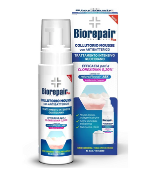 Зубной мусс Biorepair Антибактериальный (Италия), 200 мл НФ-00000747 фото
