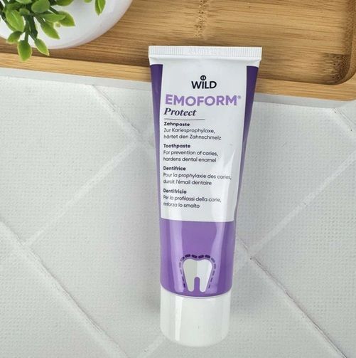 Зубная паста защита от кариеса Dr. Wild Protect (Швейцария), 75 мл НФ-00000170 фото