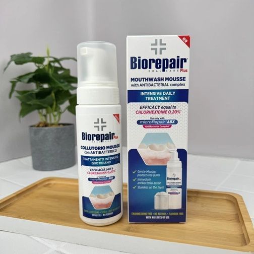 Зубний мус Biorepair Антибактеріальний (Італія), 200 мл НФ-00000747 фото