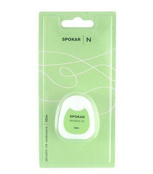 Зубная нить вощеная Spokar (Чехия), 50 м НФ-00000554 фото