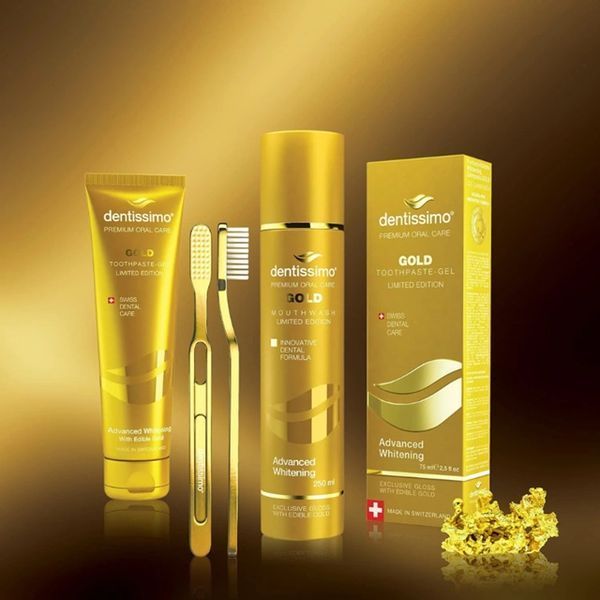 Ополаскиватель полости рта Dentissimo Gold (Италия), 250 мл НФ-00000463 фото